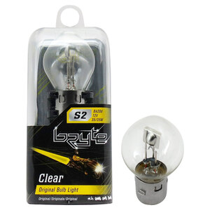 Lampadina moto alogena Clear S2-BA20D - BRYTE BRYTE