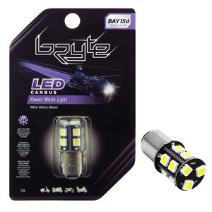 Lampadina moto BAY15D a led BAY15D Canbus - BRYTE BRYTE