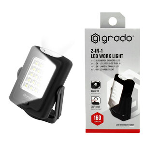 Lampada multiuso 2 in 1 Led Work Light - GRADO GRADO