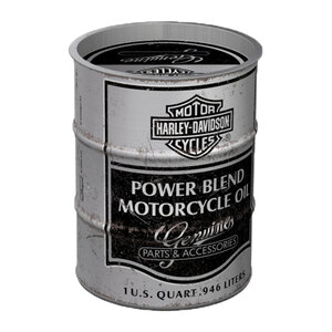 Salvadanaio Harley Davidson Power Motorcycle Blend Oil - NOSTALGIC ART NOSTALGIC ART