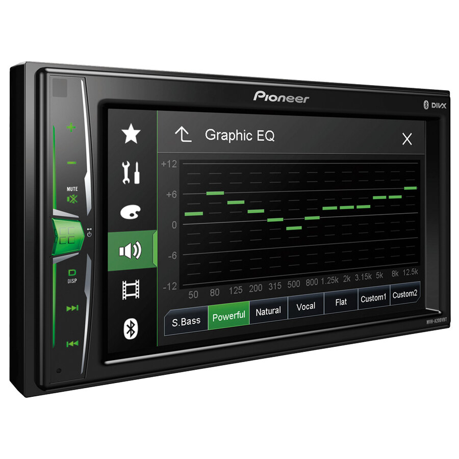 Pioneer mvh a200vbt подключение телефона